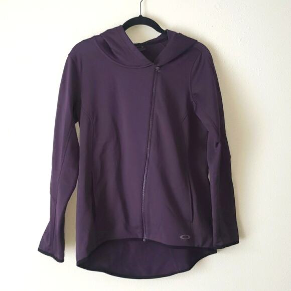 Oakley Full Asymmetrical Zip Hoodie - Picture 1 of 8